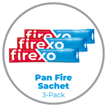 Load image into Gallery viewer, Pan-Fire Extinguishing Sachet 3-Pack
