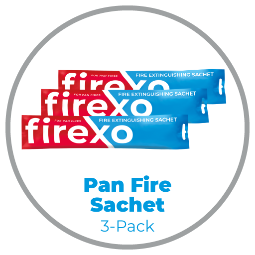 Pan-Fire Extinguishing Sachet 3-Pack